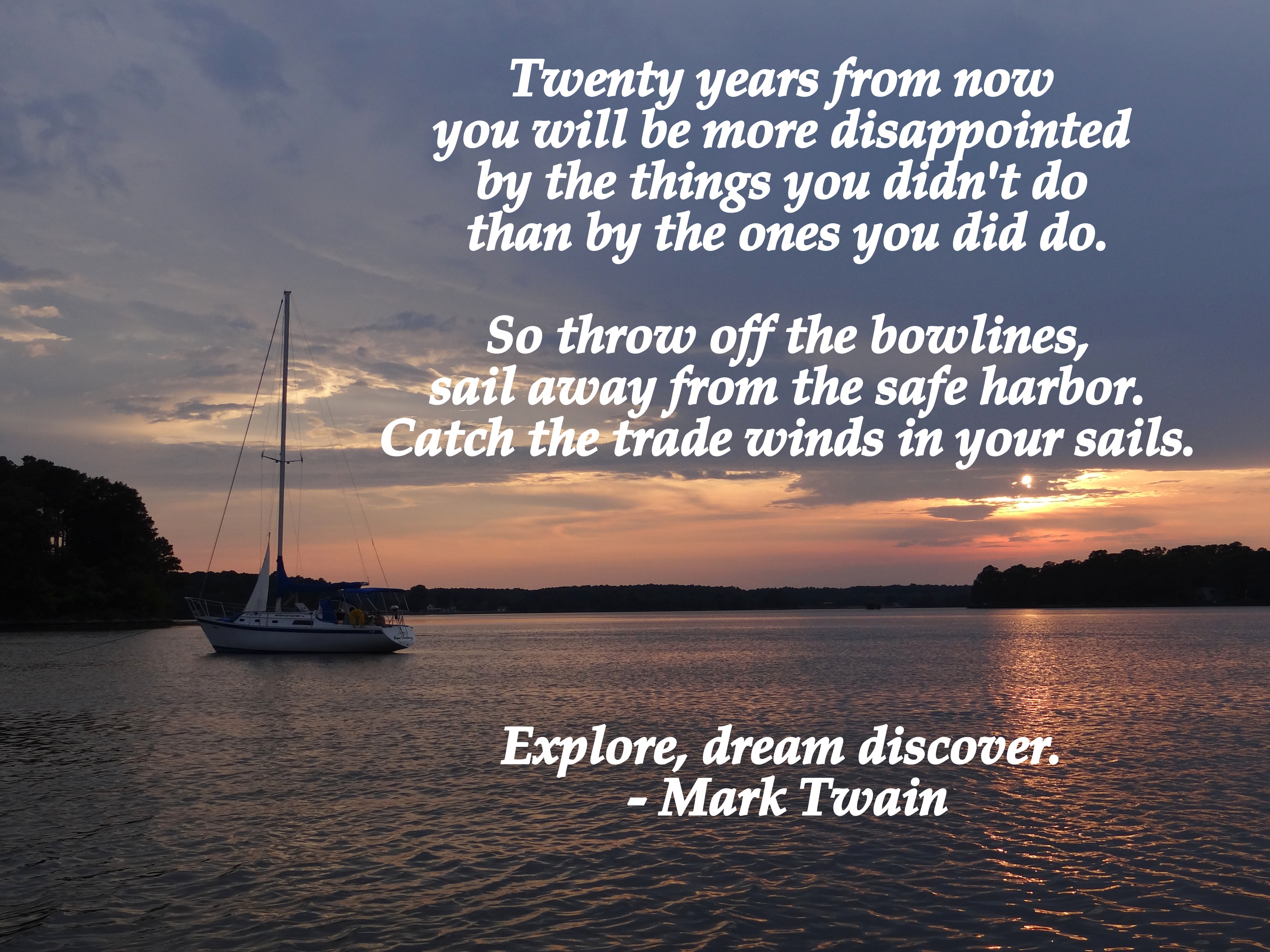 Explore. dream, discover