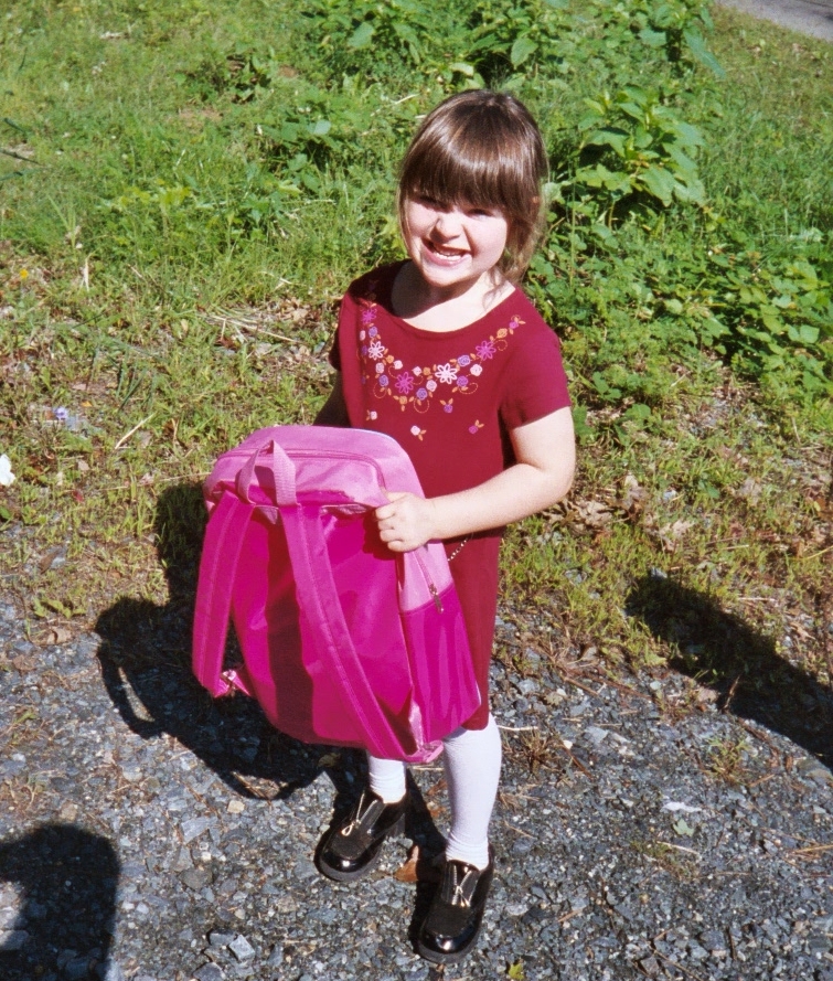Katie's 1st day of Pre-K