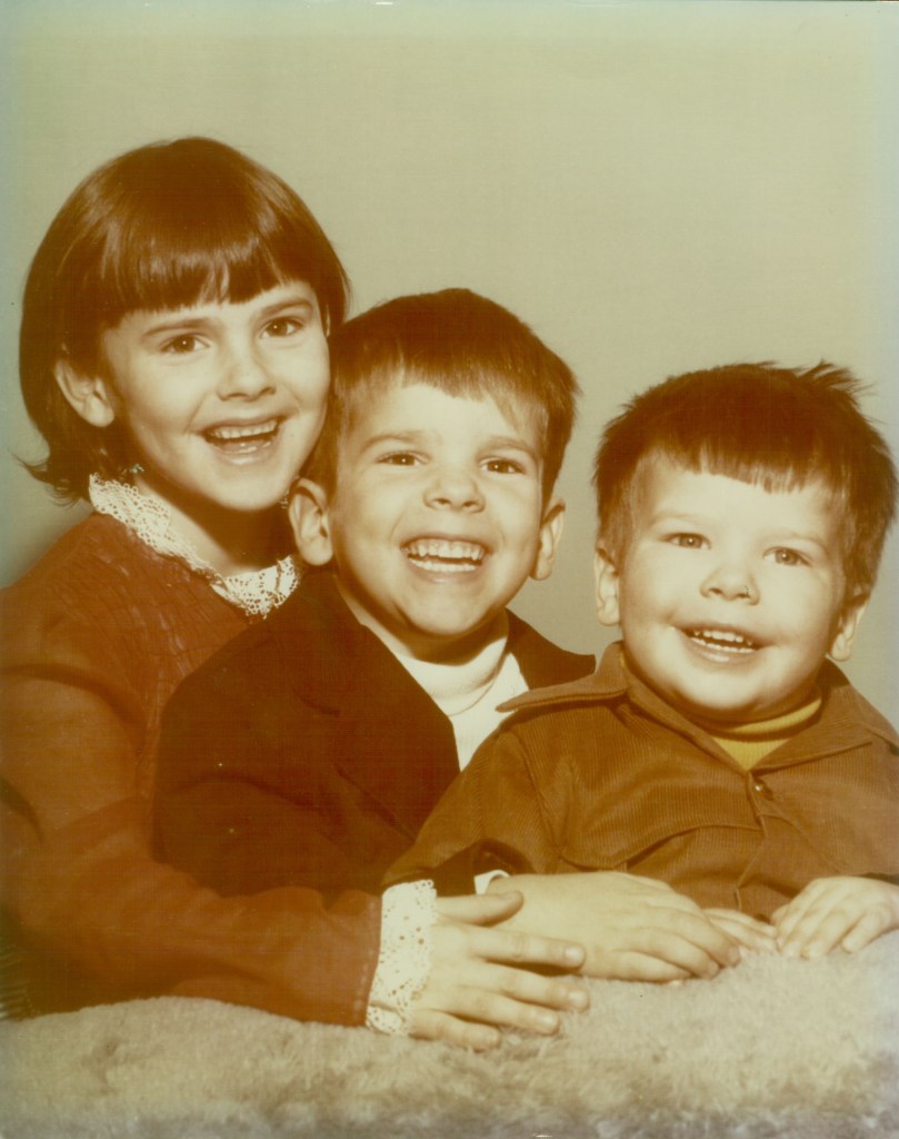 Amy and her brothers