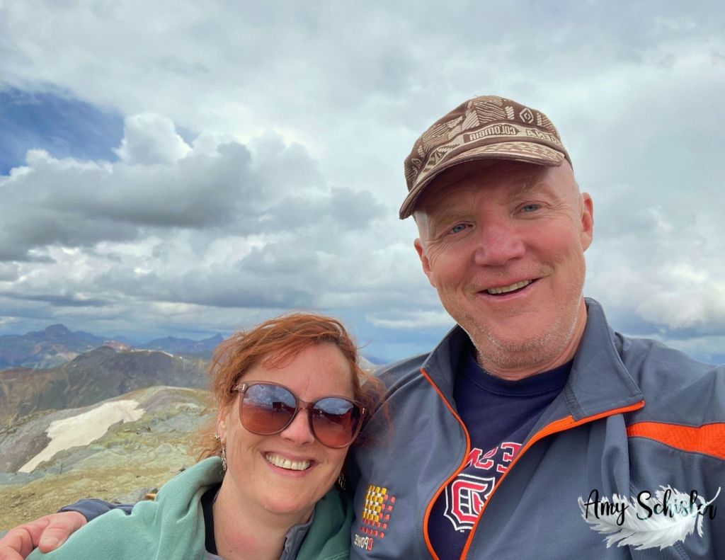 Amy and Ken at the peak of Handies