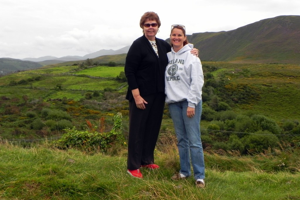 Amy and Mom in Ireland