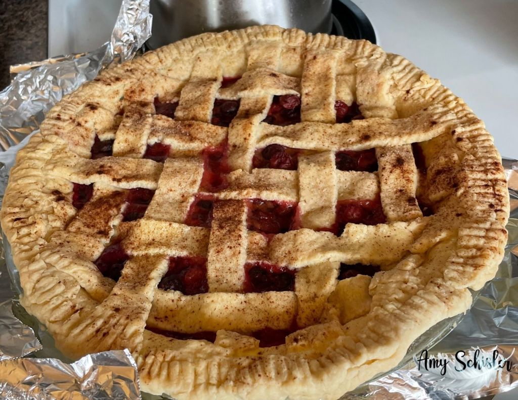 Cherry-Blueberry Pie