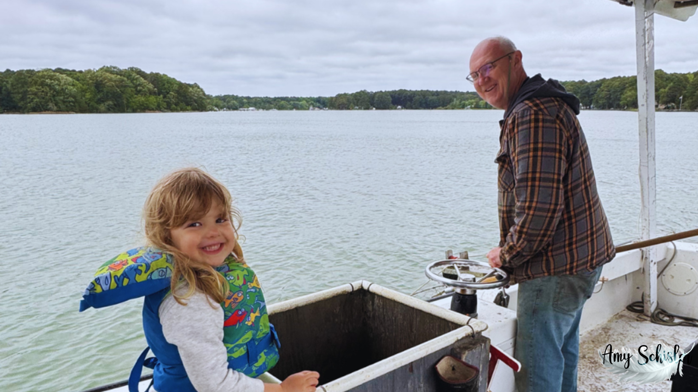 Crabbing with Granddad and Grandpa 